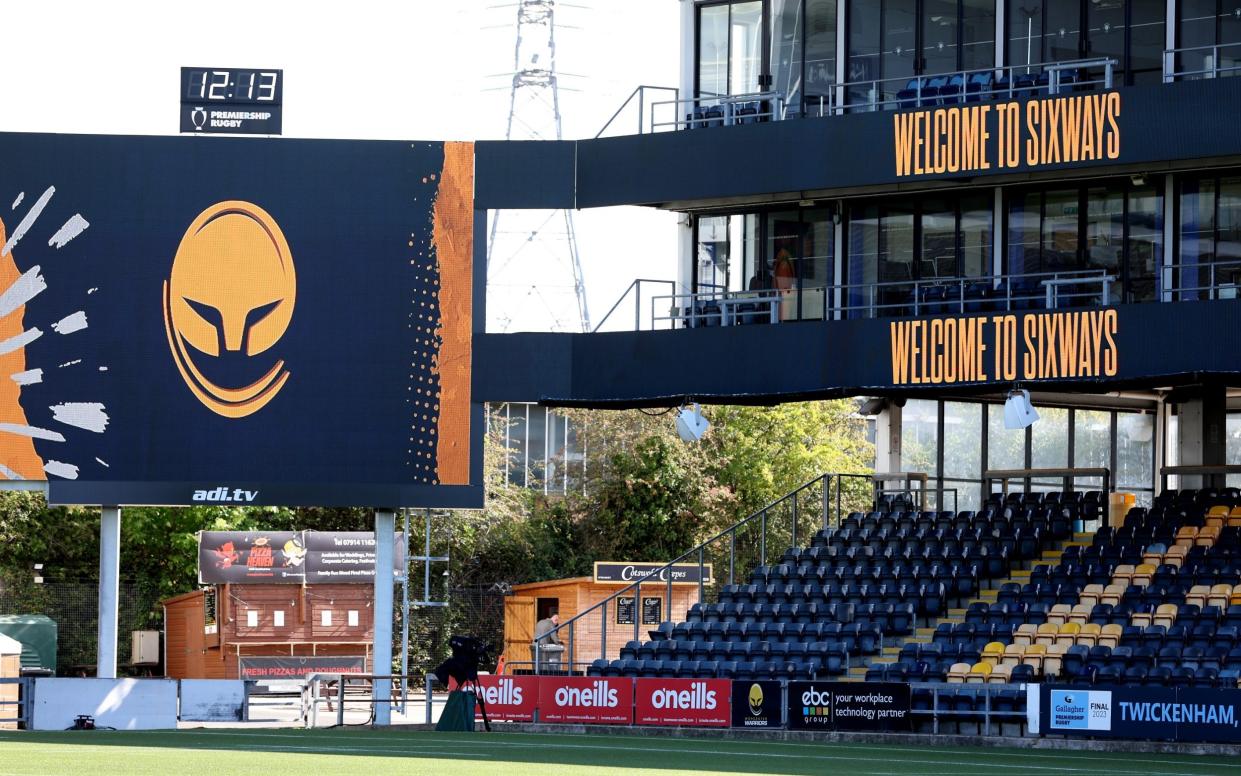 Worcester Warriors Sixways stadium - GETTY IMAGES