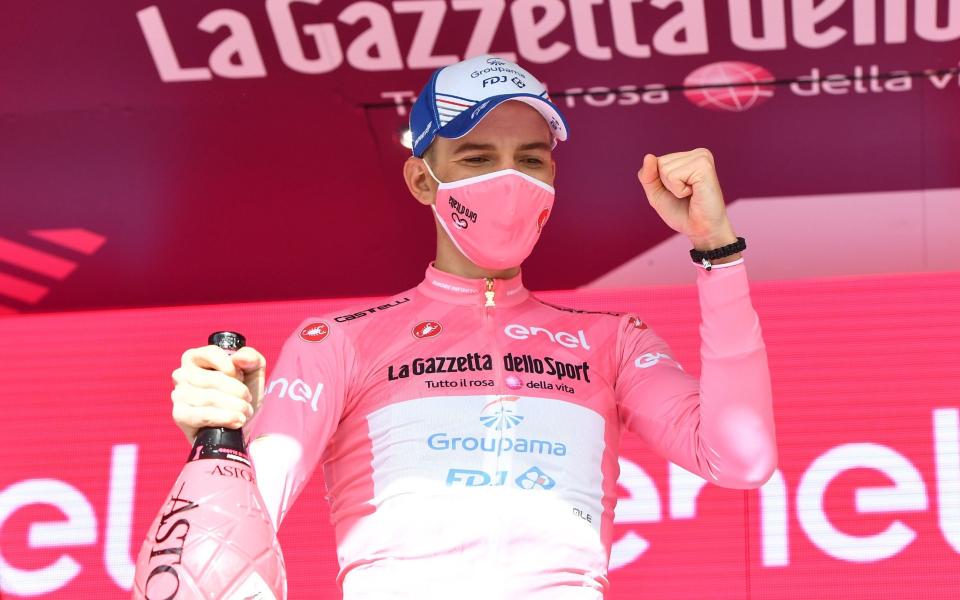 Attila Valter – Giro d'Italia 2021: Attila Valter becomes first Hungarian to hold leader's pink jersey - REUTERS