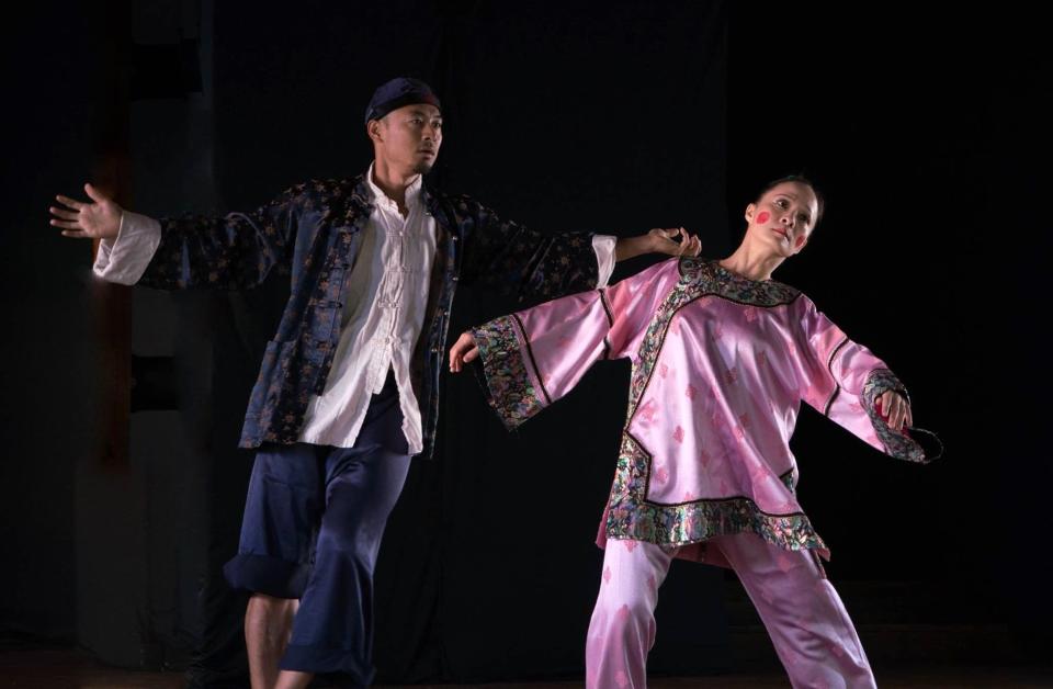 蔡瑞月經典舞作《傀儡上陣》於1953年首演，是台灣第一支人權作品。圖／玫瑰古蹟-蔡瑞月舞蹈研究社粉專