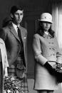 <p>Prince Charles and Princess Anne watching the annual games at the Braemar Royal Highland gathering.</p>