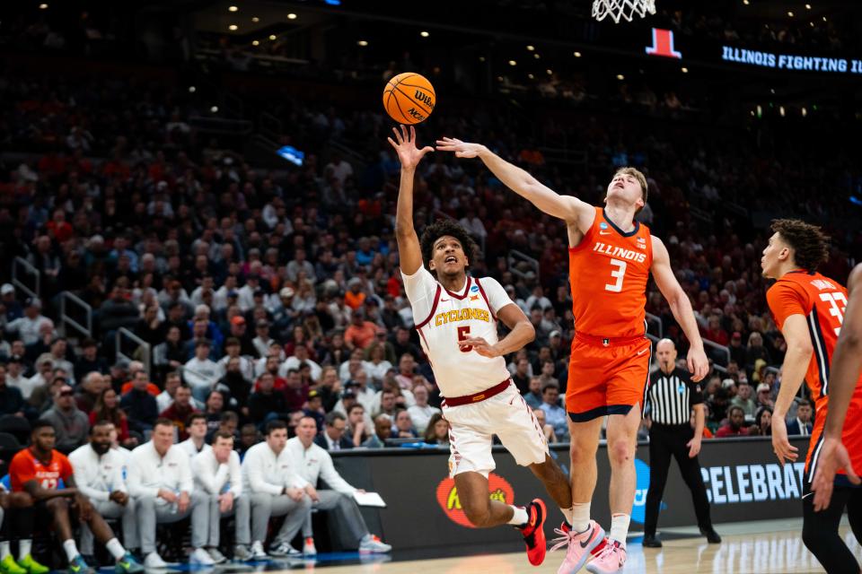 Iowa State guard Curtis Jones (5) and the rest of the Cyclones will learn a lot about the team during the Maui Invitational in November.