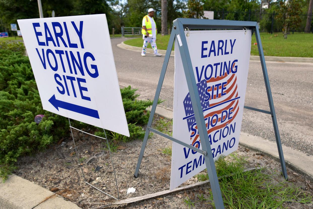 Early voting in Duval County continues through Sunday for next Tuesday's election that will has races for governor, state Legislature, sheriff, two City Council seats, and a property tax referendum for schools on the ballot.