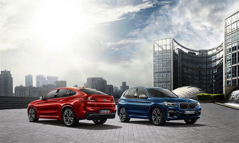 BMW X3、X4白金領航版本月交車加贈一年乙式全險。（圖／BMW提供）