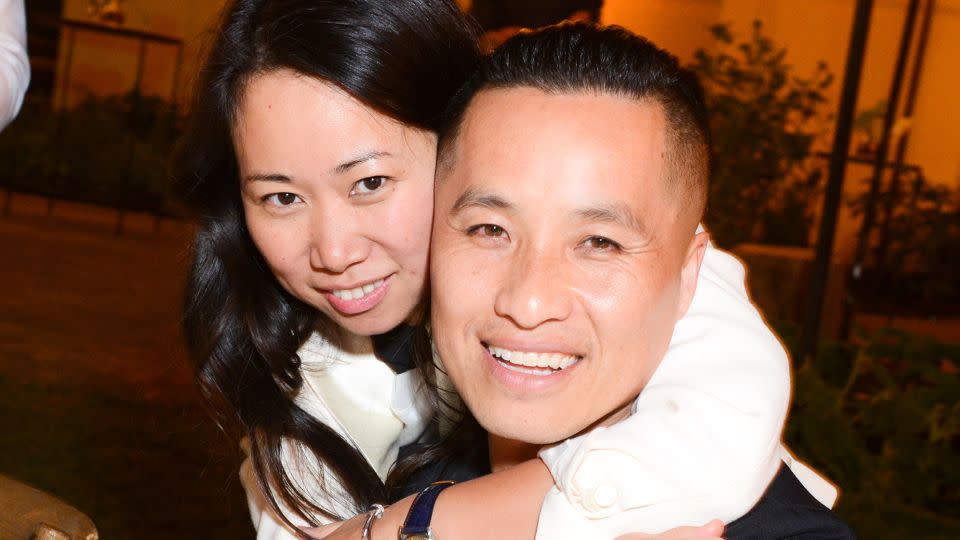 Wen Zhou and Phillip Lim attend their brand's 10-year anniversary party in New York on September 14, 2015. - Madison McGaw/BFA.com
