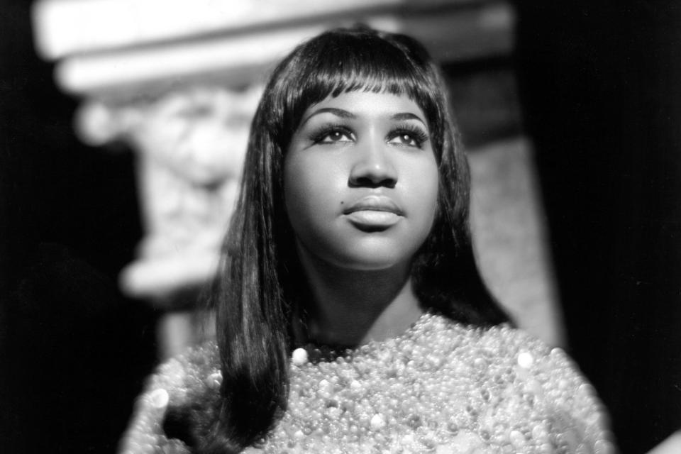 Iconic figure: Aretha Franklin in the late Sixties, at the height of the civil rights unrest edition 17/07/2018, pg 14: Everett/REX/Shutterstock