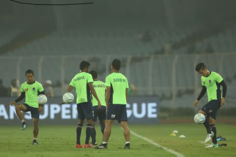 Delhi Dynamos training