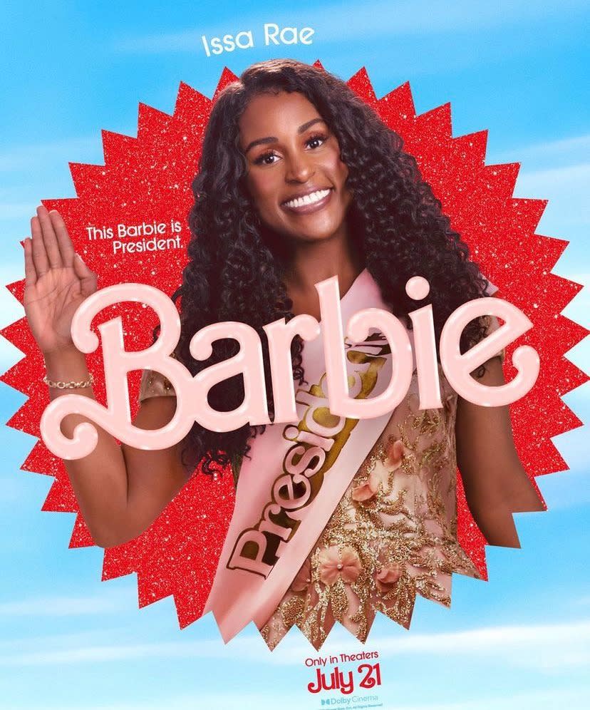 Issa Rae as Barbie