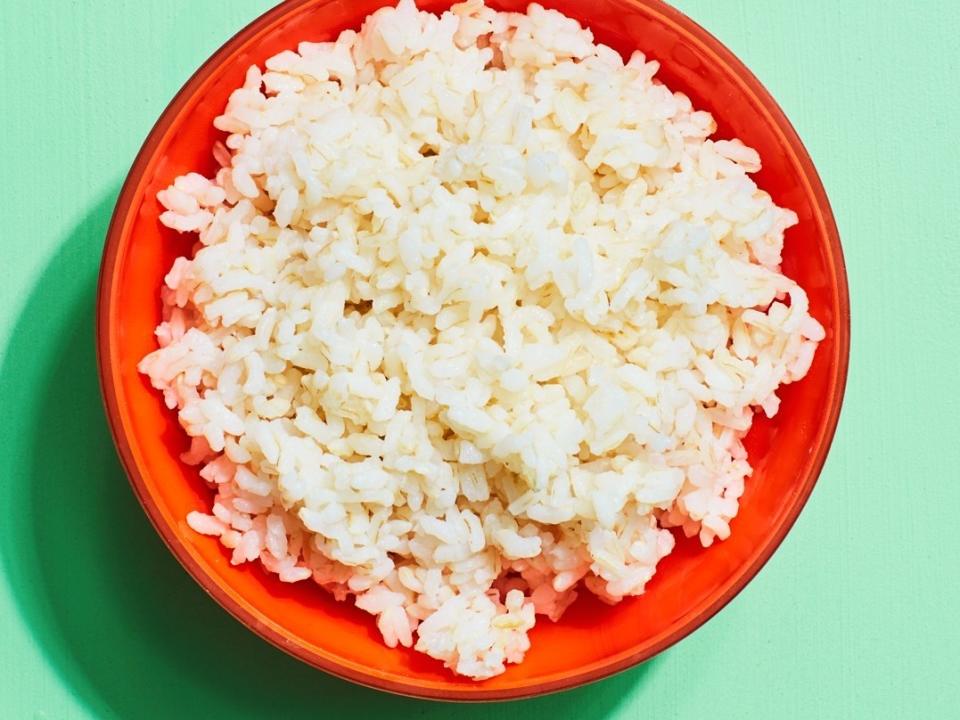 Rice for soaking up all of that delicious curry goodness? Non-negotiable.