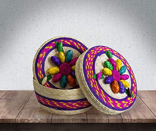 5) Handwoven Tortilla Basket