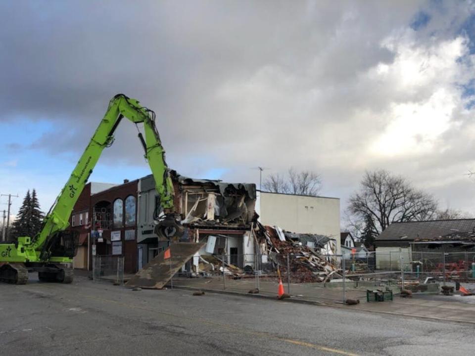 According to the Chatham-Kent website, this is the corner where the downtown Wheatley explosion took place in December 2022.  (Chatham-Kent - ​​photo credit)