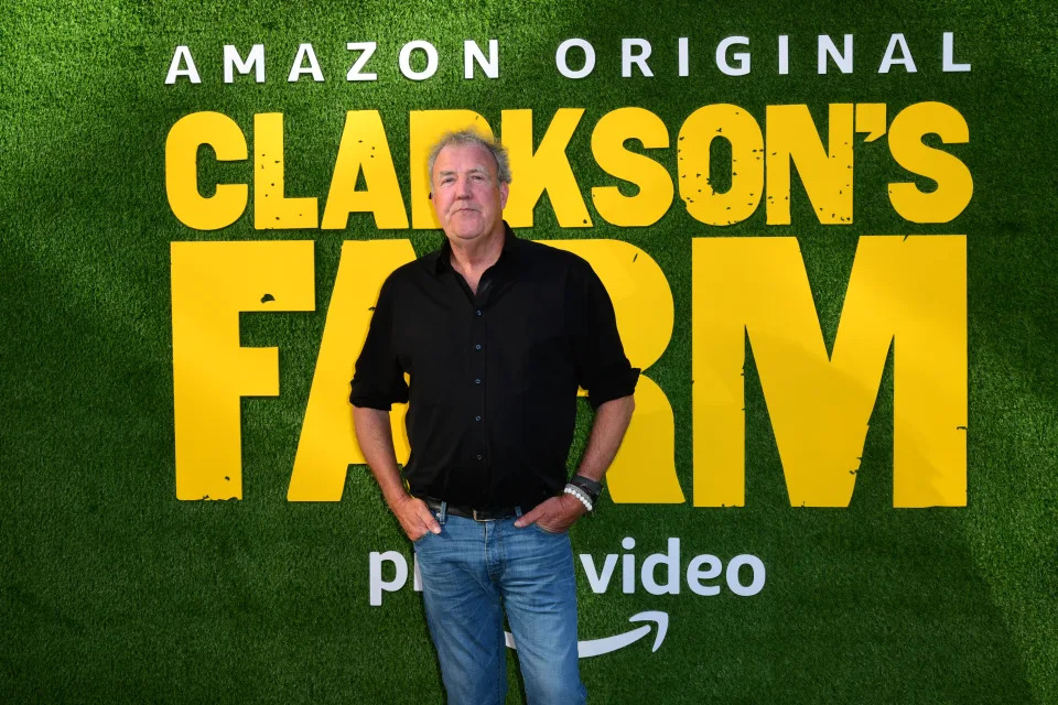 Jeremy Clarkson attends the Amazon Prime Video launch event for Clarkson's Farm at the St. Pancras Renaissance Hotel in London. Picture date: Wednesday June 9, 2021. (Photo by Ian West/PA Images via Getty Images)