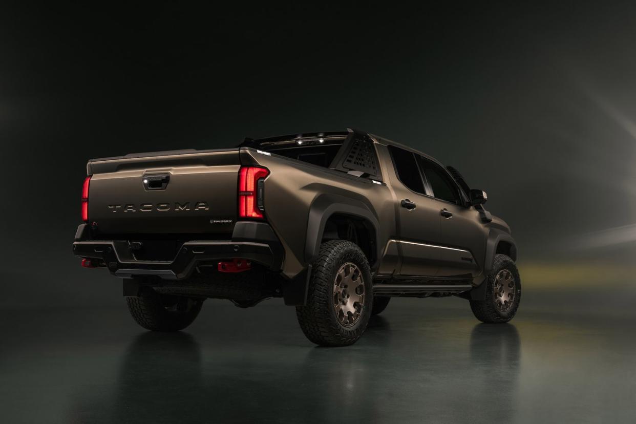 2024 toyota tacoma trailhunter press images