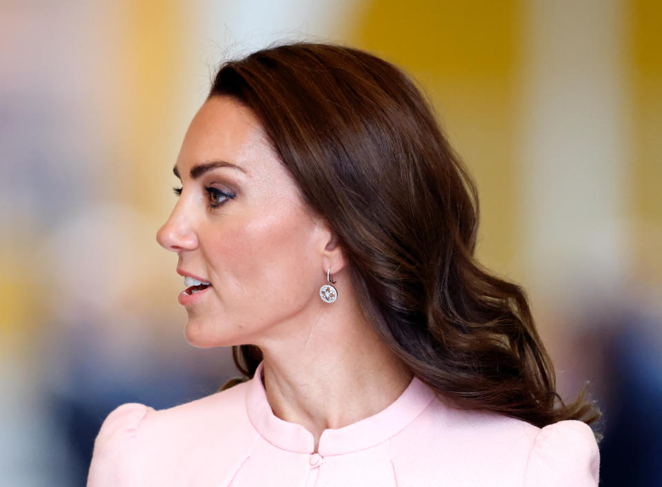 Kate Middleton in profile