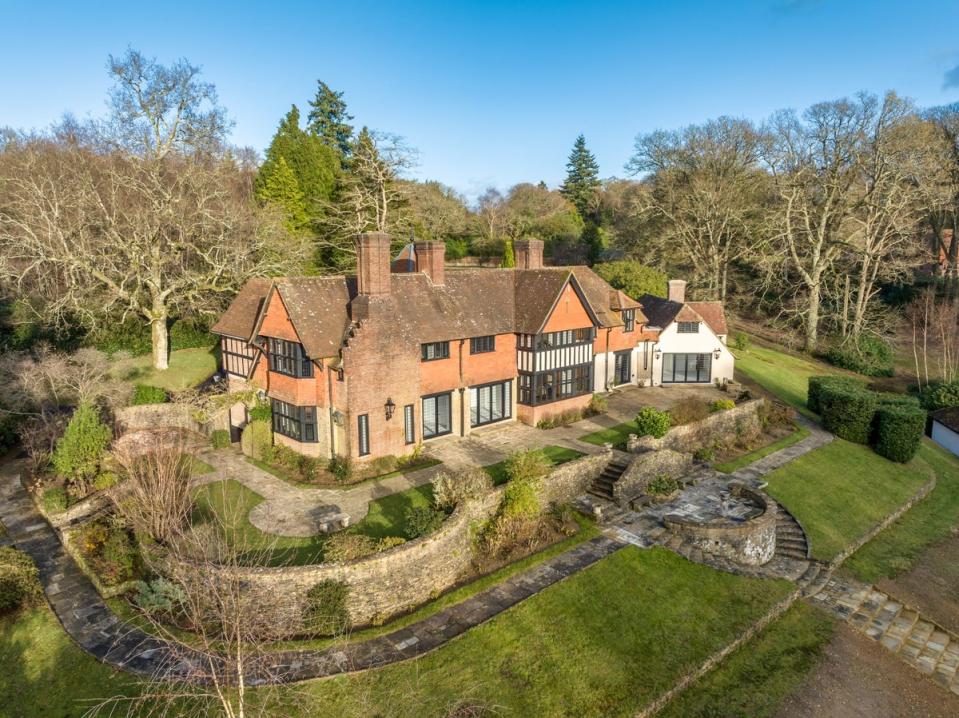 The period property was built in the Arts & Crafts style (Savills)