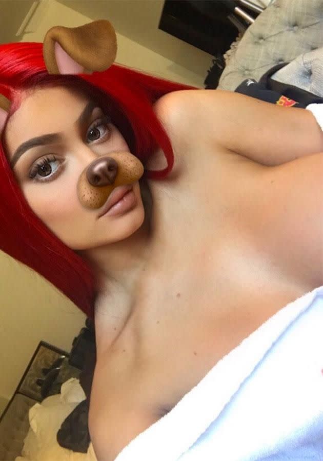 This snap, posted at the beginning of 2017, was one of the first to spark rumours the reality TV star had undergone the surgery. Source: Instagram