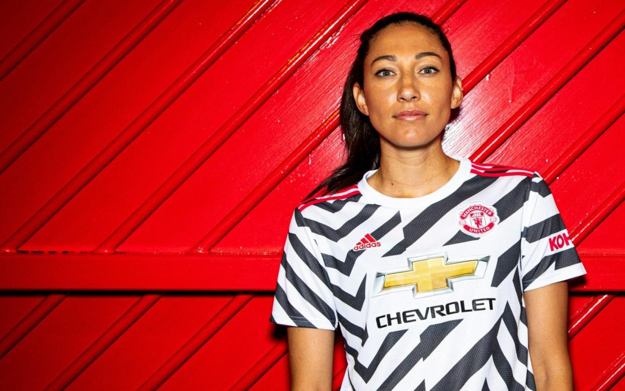 Christen Press — World Cup winner Christen Press happy to have moved to 'football capital of the world' - GETTY IMAGES