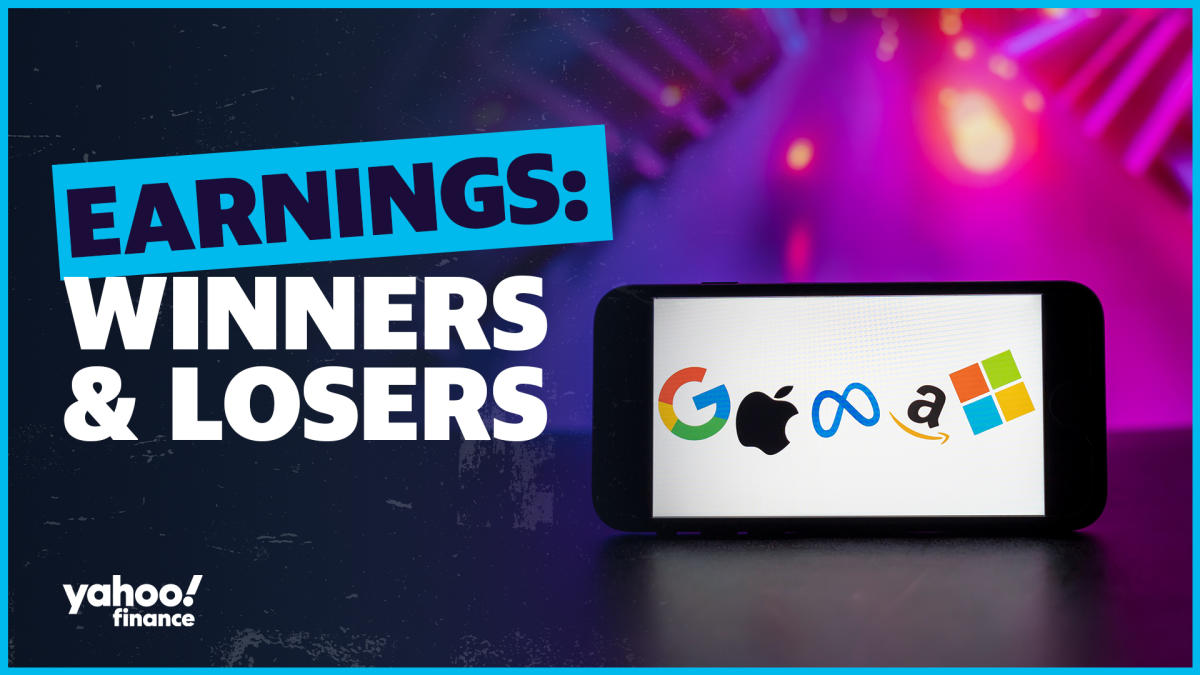 Google, , Apple, Meta, Microsoft: Earnings winners, losers