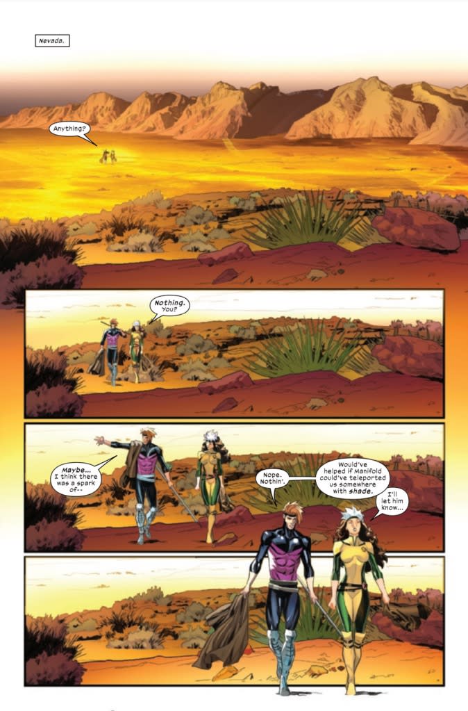 <strong>Pages illustrated by Carlos Gomez and colored by David Curiel.</strong>
