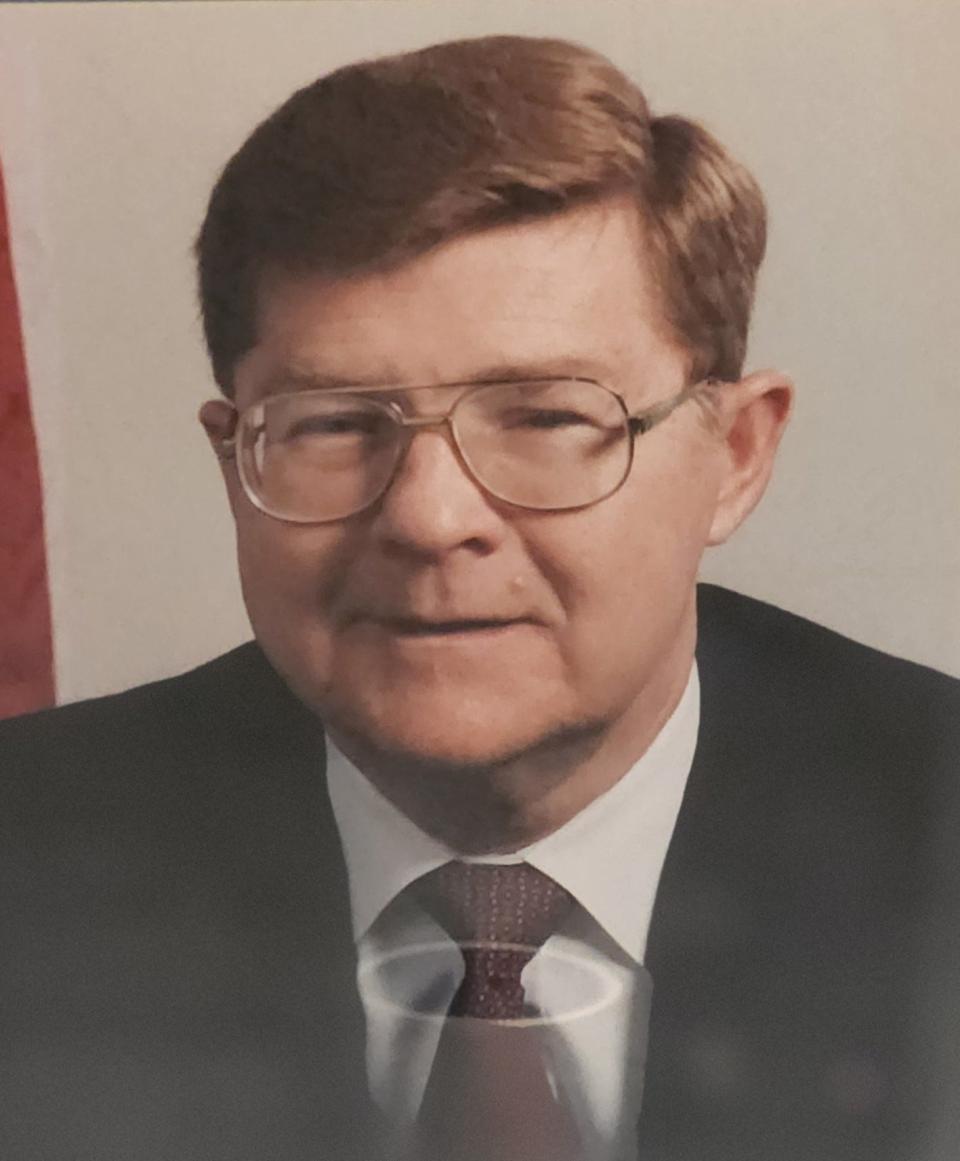 Former Old Tappan Mayor Edward Gallagher, who served1980 to 1996.