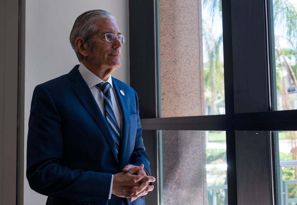 State Attorney's Office Addiction Treatment Task Force leader Al Johnson at the State Attorney's Office on Wednesday, March 1, 2023, in downtown West Palm Beach, FL.