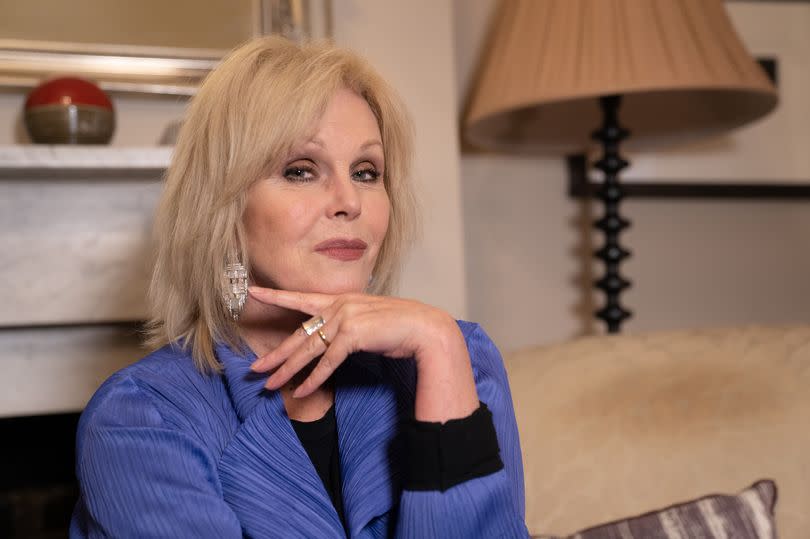 A general image of Dame Joanna Lumley