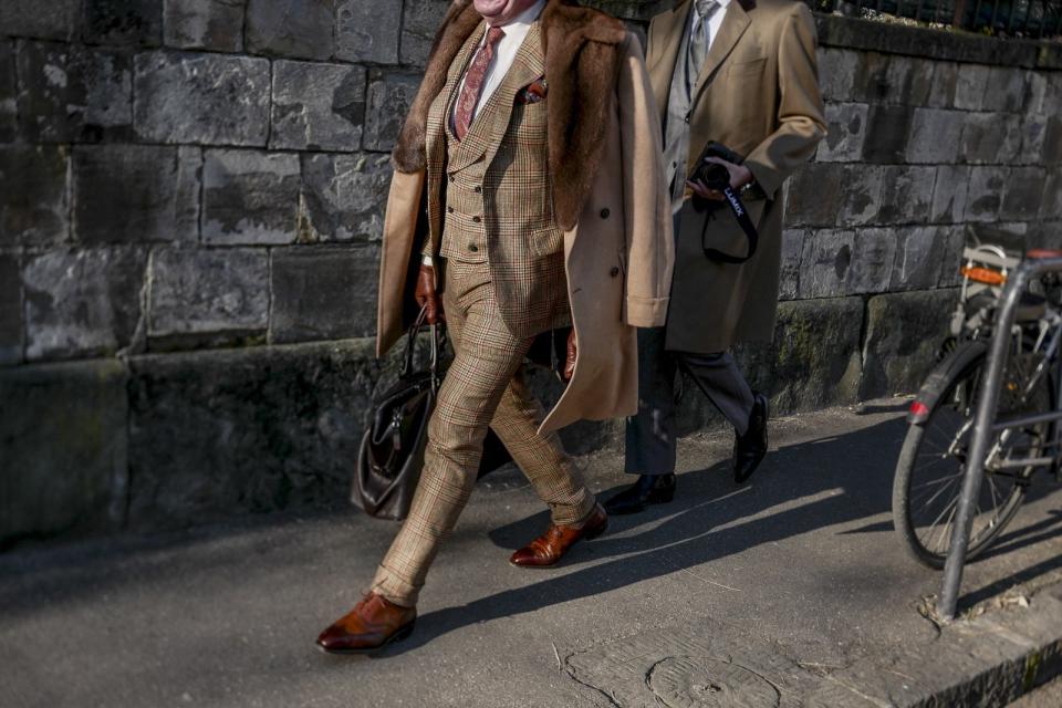 The Best Street Style from Pitti Uomo Fall/Winter 2020