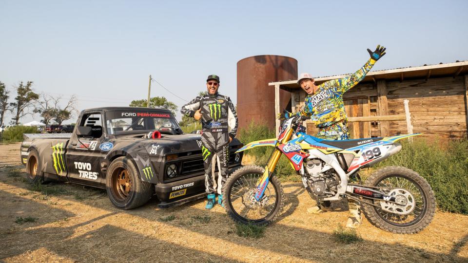 Ken Block and Travis Pastrana Had Planned a Blowout Finale for the Next Gymkhana photo