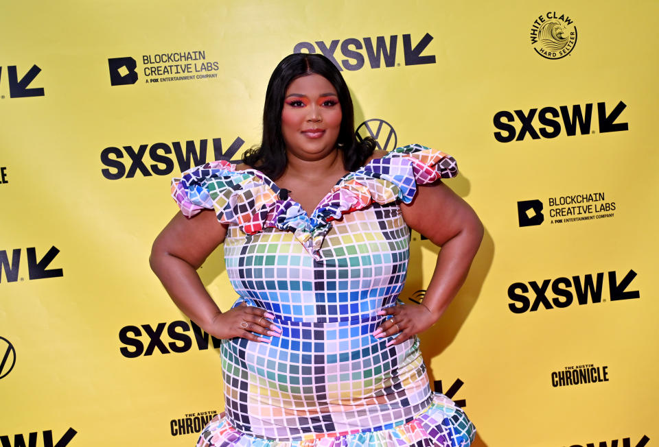 Lizzo gets candid about being labeled as body positive.  (Photo: Getty Images)
