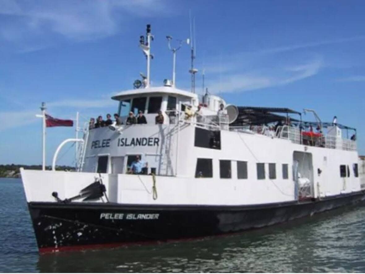 The Pelee Islander is one of the ferries servicing Pelee Island. (CBC News - image credit)