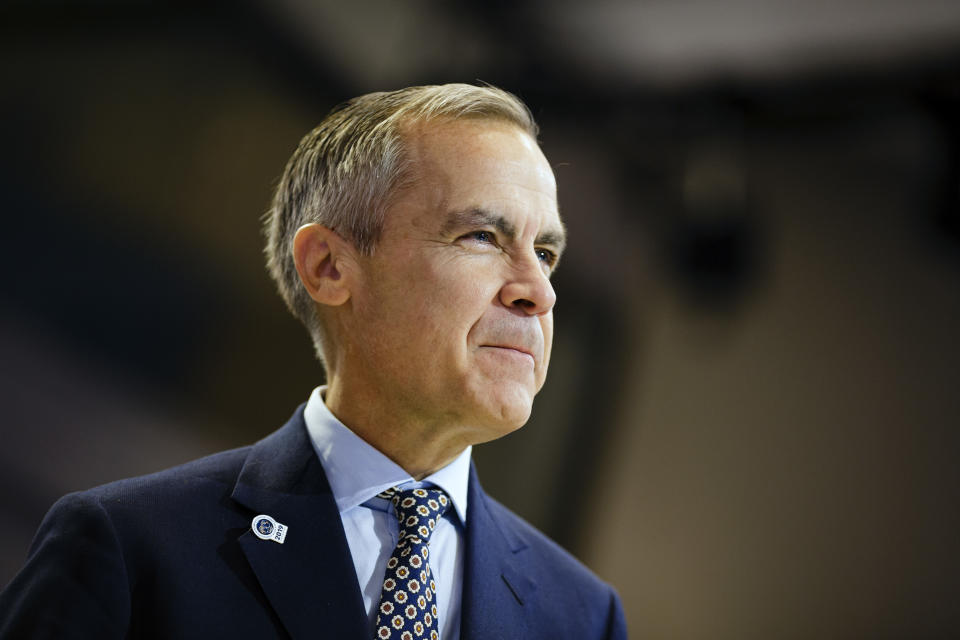 WASHINGTON, DC - OCTOBER 19: Bank of England Governor Mark Carney attends the IMFC meeting on October 19, 2019 in Washington, DC.  (Photo by Thomas Trutschel/Photothek via Getty Images)