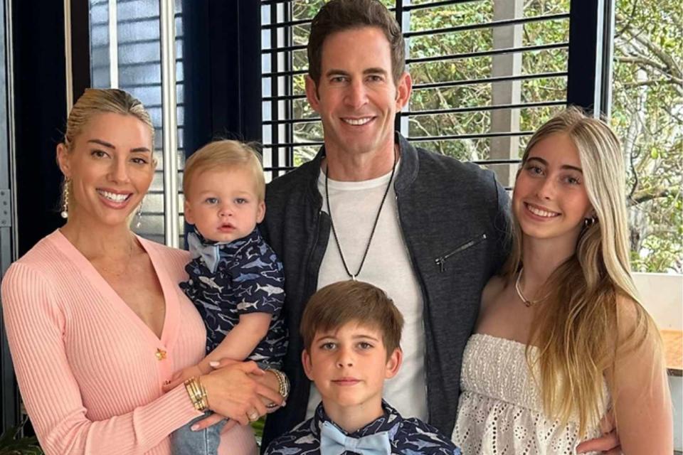 <p>Tarek El Moussa/Instagram</p> Tarek El Moussa celebrates Father