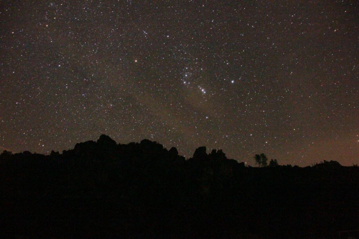 Pinnacles National Park gets a lot of day trippers, but visitors who leave before dark miss out on its magical night sky.