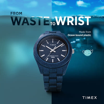 Timex Transforms Single Use Plastic Into a Durable Watch with Introduction  of New Waterbury Ocean Collection