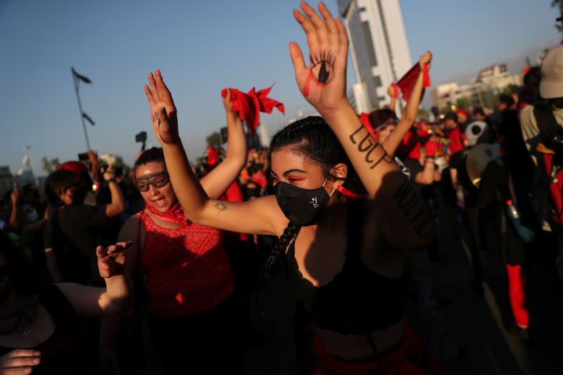 Ahead of the one-year anniversary of the protests and riots that rocked Chile in 2019, in Santiago