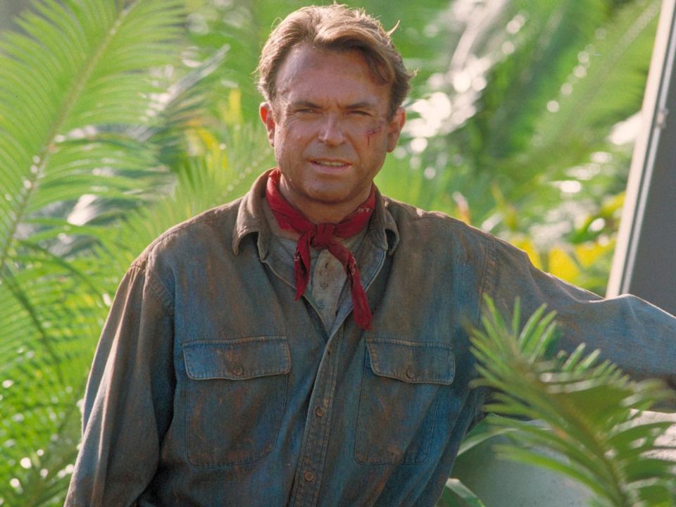 Sam Neill in "Jurassic Park."