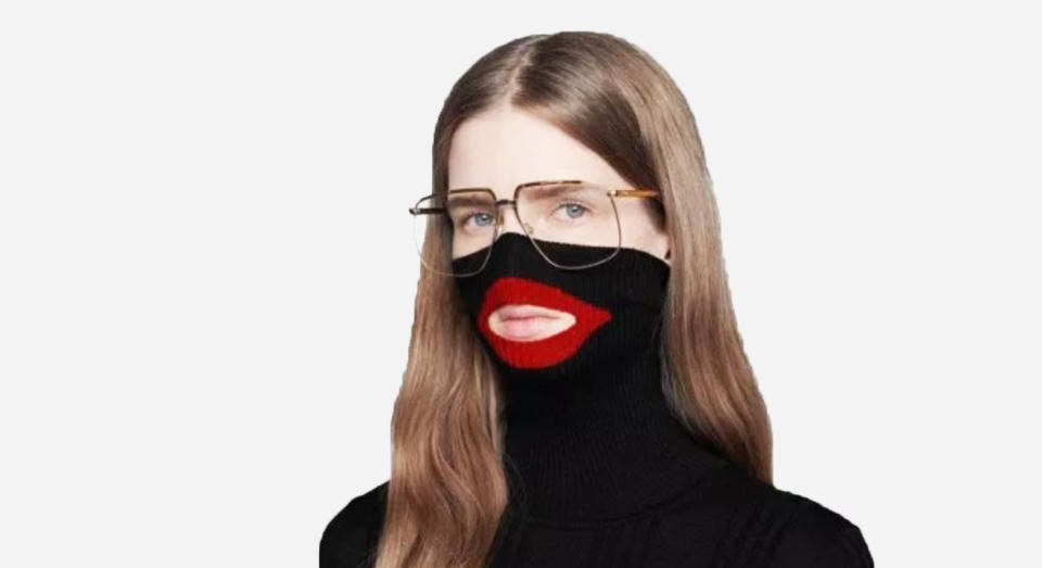 Gucci has apologised following claims this garment resembled ‘blackface’. [Photo: Gucci]