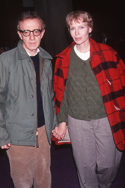 Woody Allen and Mia Farrow