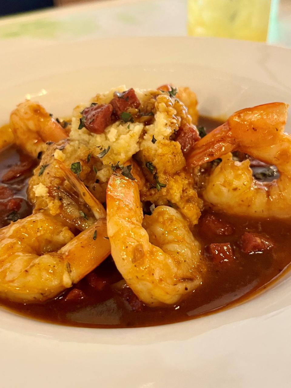 Killer shrimp & grits is on the brunch menu at Sage on 47th in cape Coral.