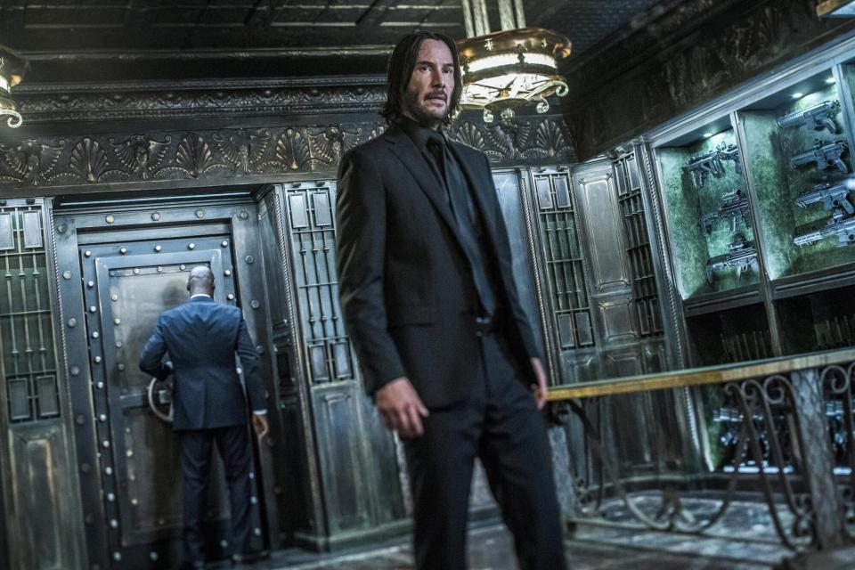 Keanu Reeves stars as 'John Wick' in JOHN WICK: CHAPTER 3 - PARABELLUM.