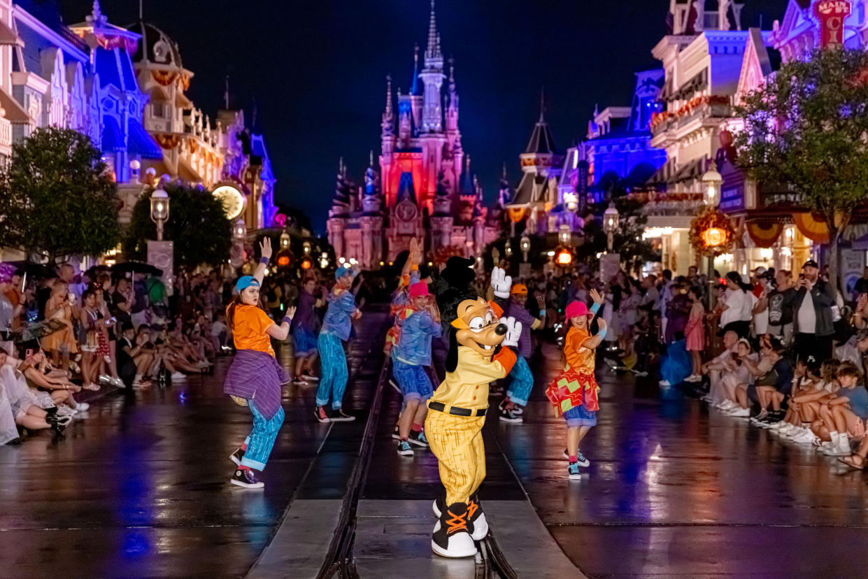 Max Goof and his dance crew made an appearance this year at Magic Kingdom Park. (Photo: Walt Disney World Resort)