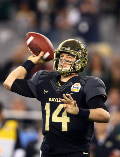 Baylor quarterback Bryce Petty. (Mark J. Rebilas/USA TODAY Sports)