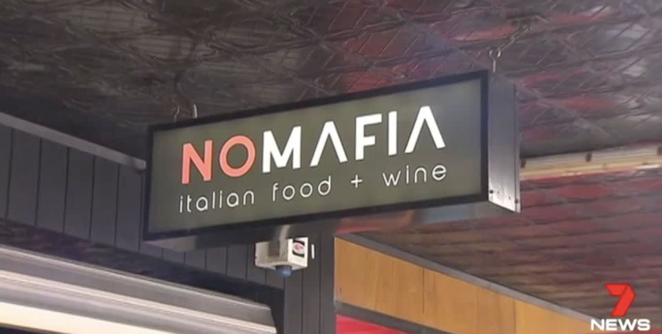 Staff at this Northbridge eatery recognised Barrey after a Seven News report. Photo: 7 News