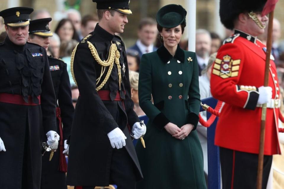 Kate Middleton on St. Patrick's Day 2017