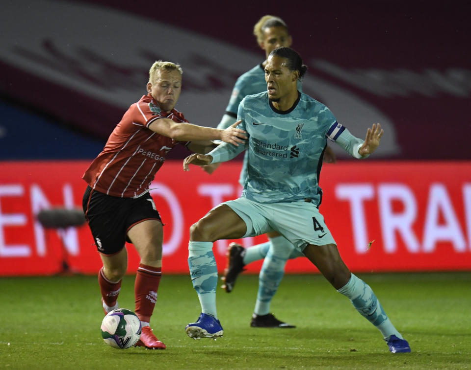 Big clubs like Liverpool should work in concert with smaller clubs like third-tier Lincoln City. (Peter Powell, Pool via AP)