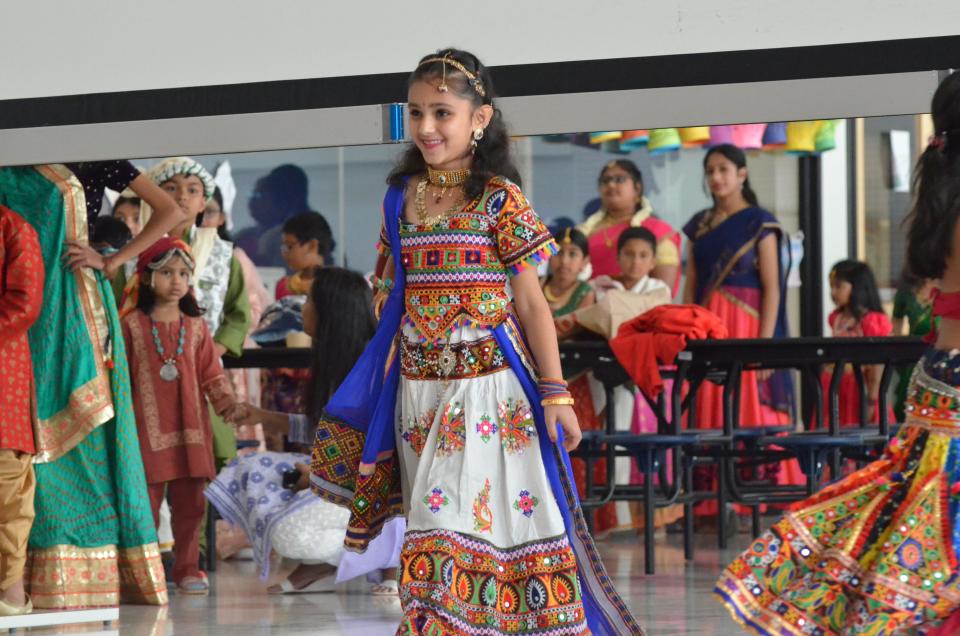 In Franklin, the Benjamin Franklin Classical Charter Public School English Learner Parent Advisory Council sponsored a Diwali celebration on Oct. 15, featuring many different Diwali traditions, including students dressed in traditional clothing from different states of India.
