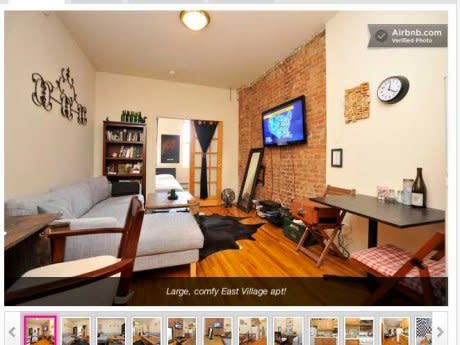 apartment in the east village on airbnb