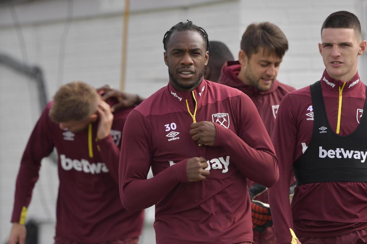 Looking ahead | Michail Antonio is nearing the end of his journey back to West Ham spotlight: West Ham United via Getty Images