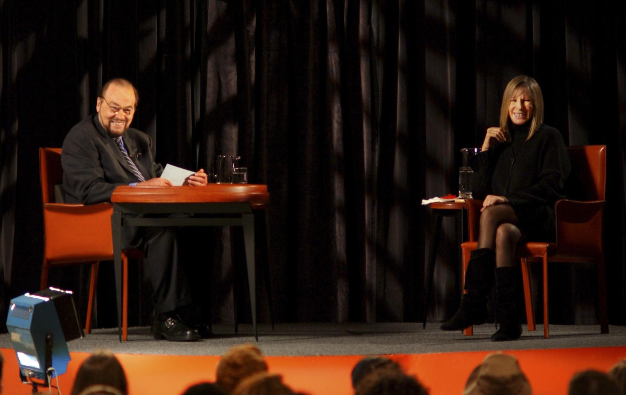 Lipton interviews Barbra Streisand on March 21, 2004. (Photo: NBC via Getty Images)