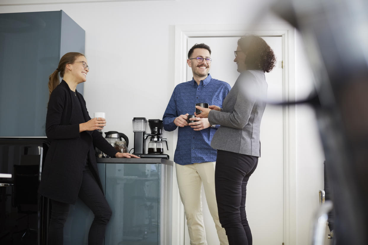 Being more visible relies on you pushing yourself to increase interactions with those outside of your direct team. Photo: Getty