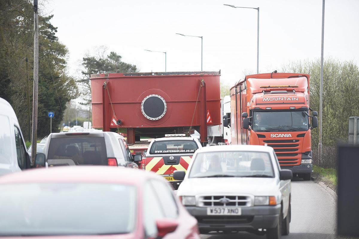 Two abnormal loads will be escorted through Suffolk next week <i>(Image: Newsquest)</i>